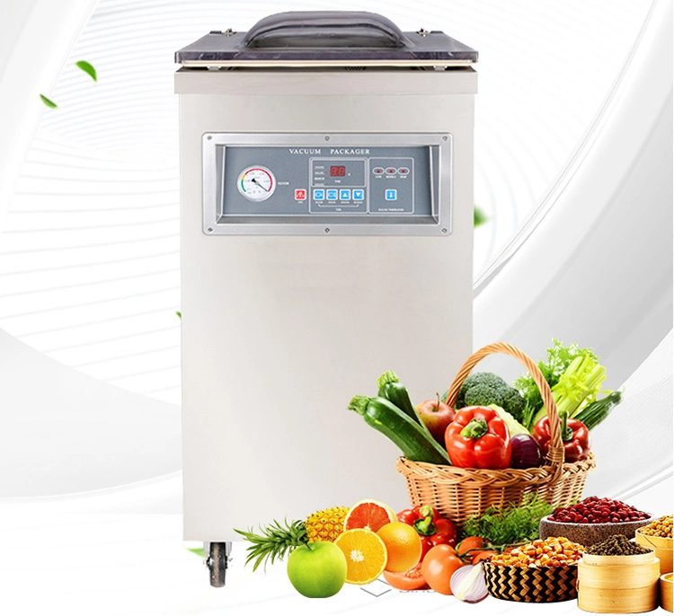 Single Chamber Nitrogen Fresh Fruit Vegetable Food Vacuum Sealer Machine Vacuum Packaging Machine