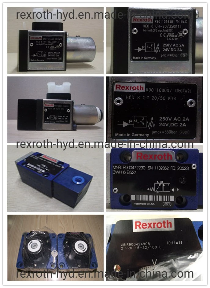 Rexroth Hydraulic Valve/Excavator Hydraulic Control Valve/Solenoid Valve Coil/Proportional Valve/Directional Valve/Pressure Control/Seal Kit for 4we6 4we10