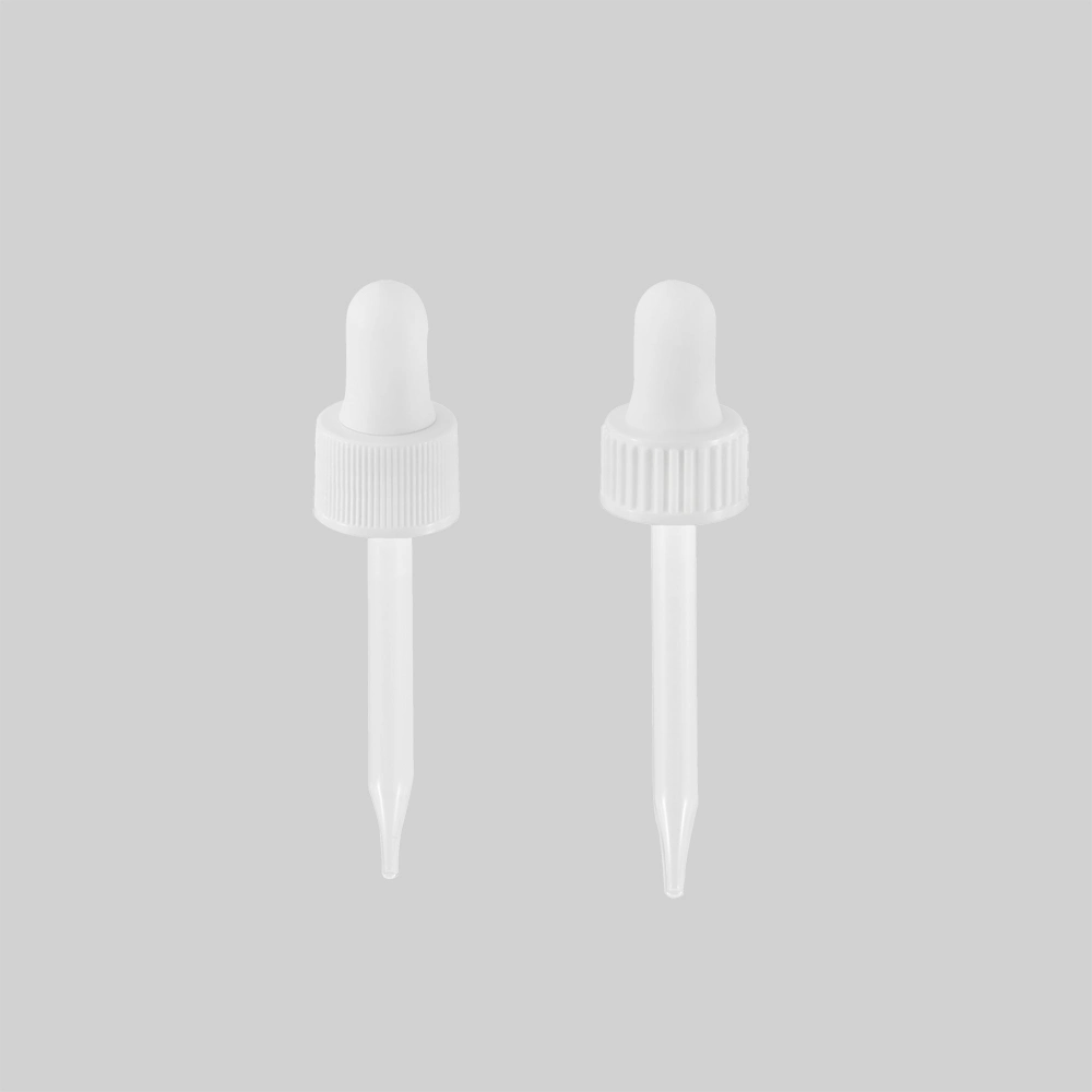 Glass Dropper with Glass Pipette Pointed Round Flat Bent Shape