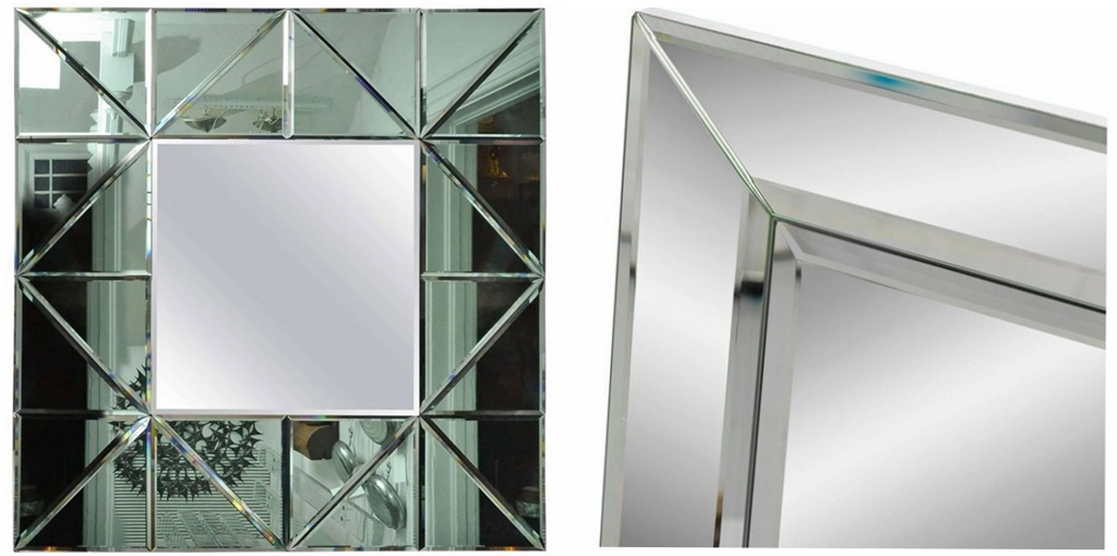 9 Beveler Heads Straight Line Glass Beveling Machine for Decoration Glass Processing Machine