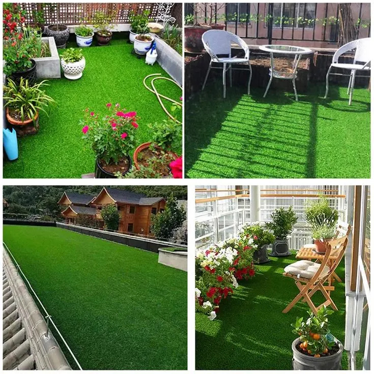 Landscape Artificial Grass for Garden Synthetic Turf for Home Yard
