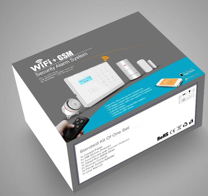 3G WiFi GSM Intruder Alarm System with Home Automation Wm2fx
