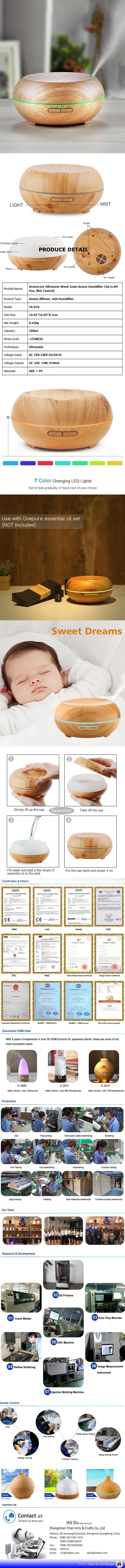 Trending Products Commercial Scent Bamboo Oil Diffuser for NBA Gift