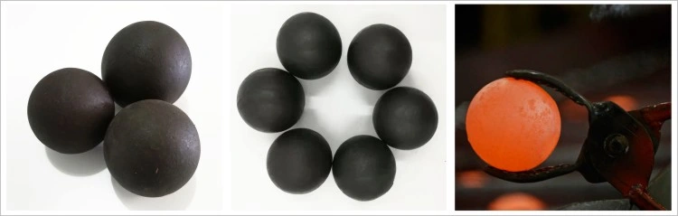 Forged Grinding Media Steel Ball of Even Hardness Inside and Outside