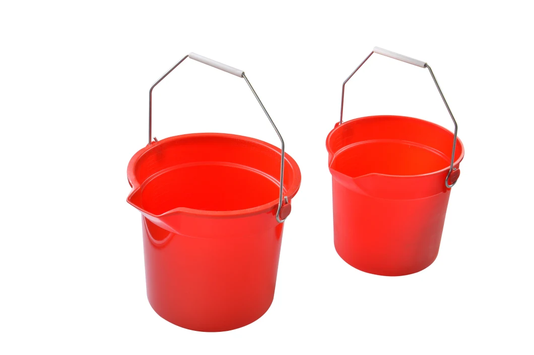 Commercial Products 10L Brute Heavy Duty, Corrosive-Resistant, Round Bucket for Hotels, Hospitals