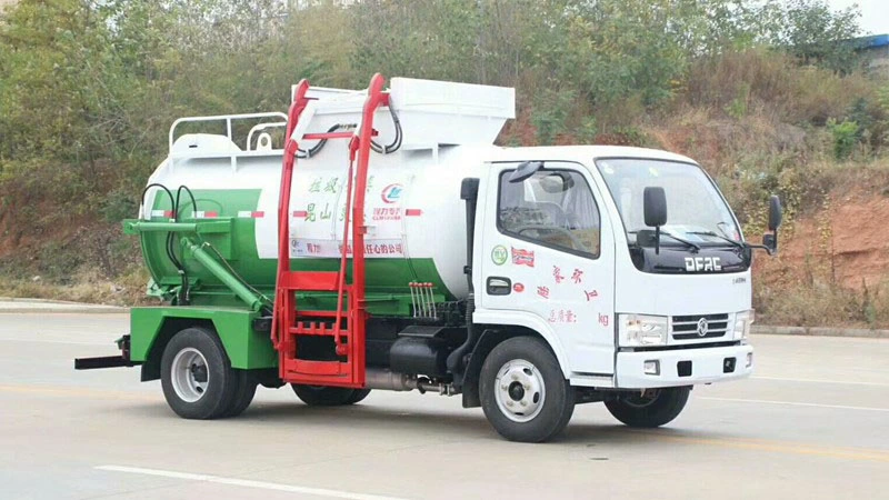 5000 Liters Kitchen Refuse Side Loading Kitchen Waste Garbage Truck