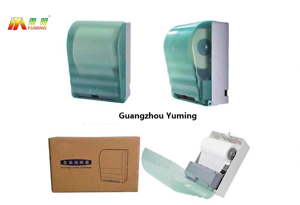 Plastic Products Commercial Automatic Cut Hand Roll Paper Dispenser for Hotel