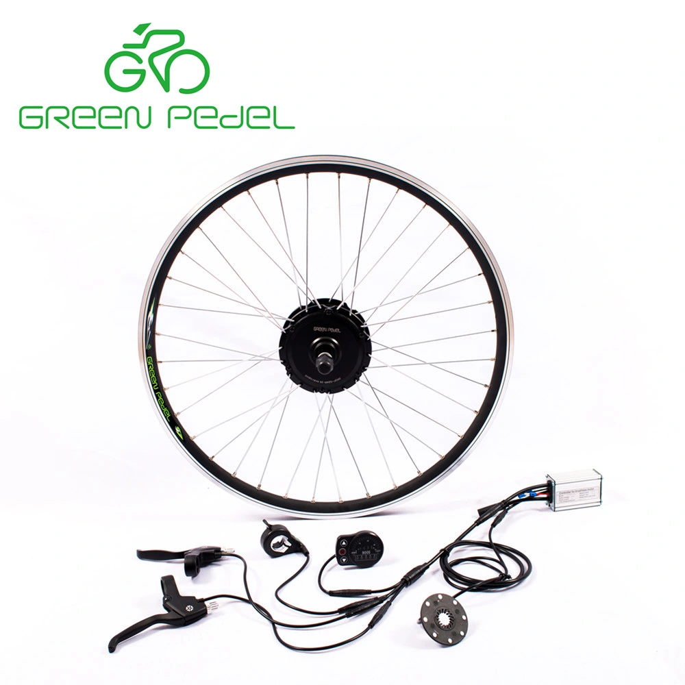Greenpedel 250W Waterproof Conversion Kit for Bike Support Roller Brake/Disc Brake/V Brake