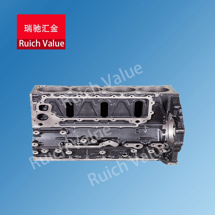 Genuine Engine Spare Parts Cylinder Head Isuzu 4HK1 Cylinder Block