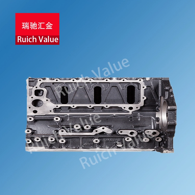 Genuine Engine Spare Parts Cylinder Head Isuzu 4HK1 Cylinder Block