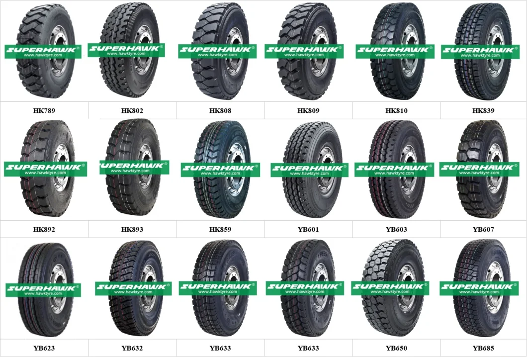 295/80r22.5 315/80r22.5 Superhawk Tyre High Performance Patterns Comprehensive Patterns