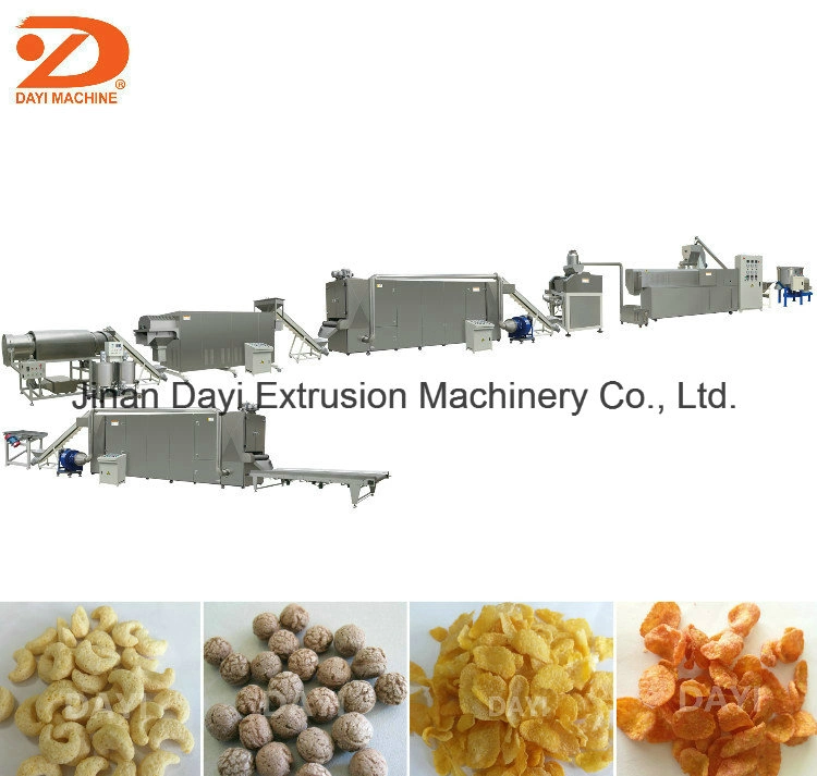 Various Molds Corn Flake Making Machine/Corn Flakes Production Process Line