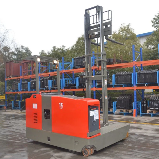 Long Material Cargo Handling Reach Stacker 1.5ton 2ton 2.5t Side-Loading Forklift