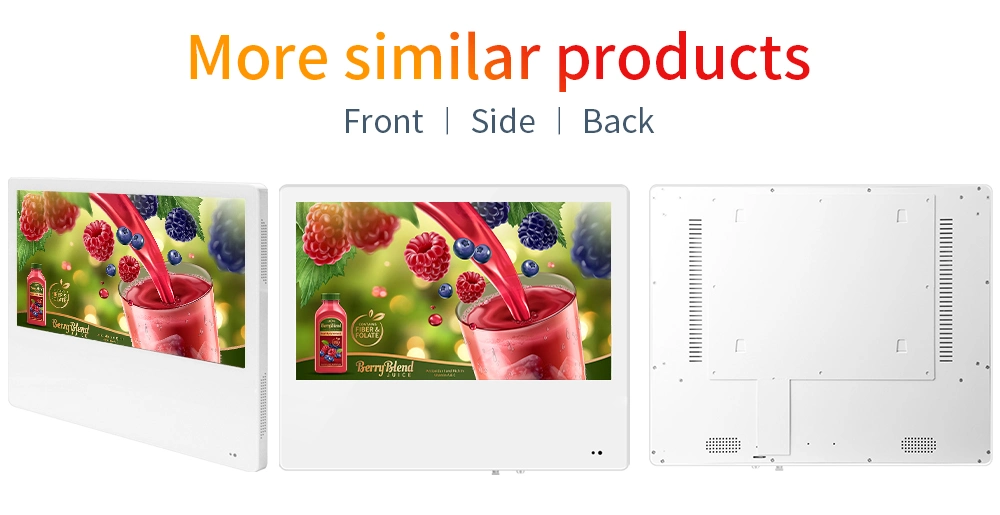 Hot Products WiFi 4G Network Android Wall Mount Commercial Ad Menu Screen in Restaurant