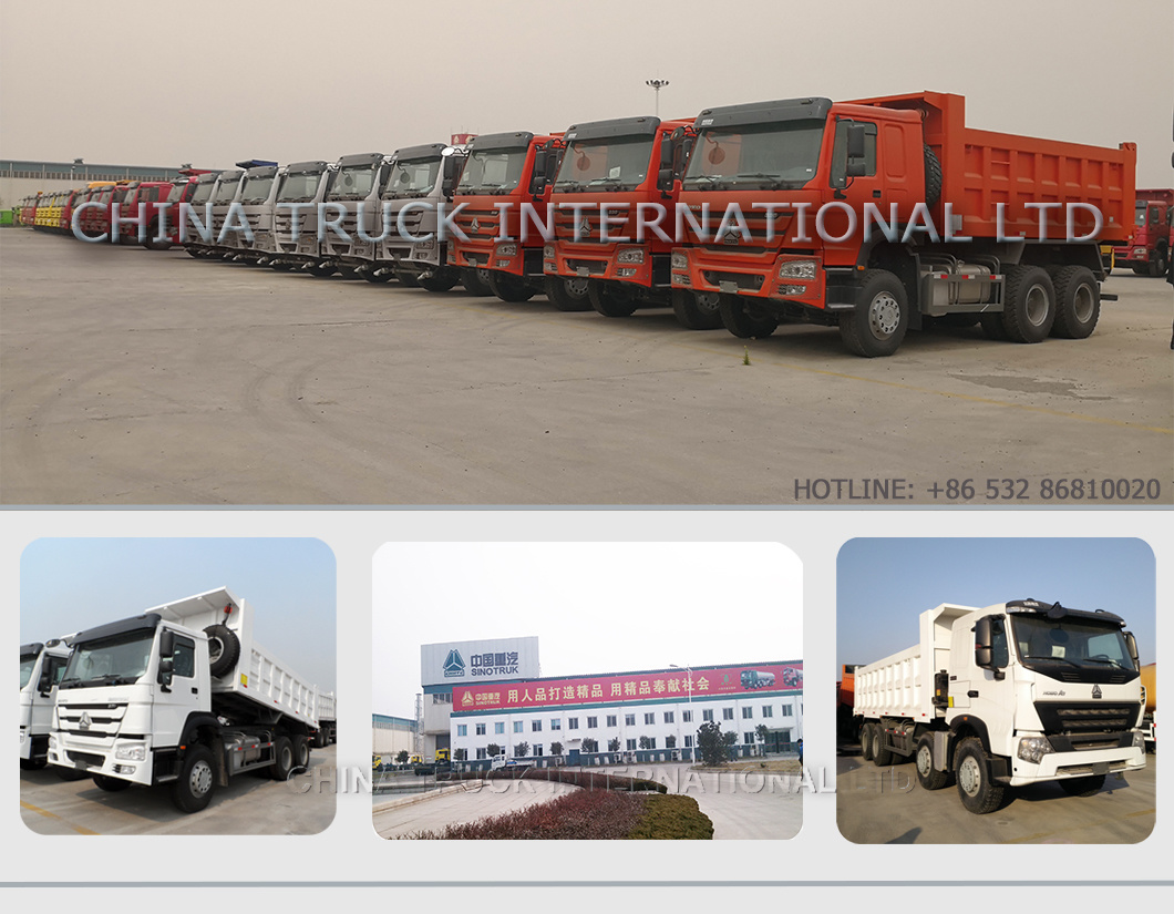 371HP Fairly Used HOWO Dump Truck 6X4 Tipper Truck with Excellent Condition for African Market