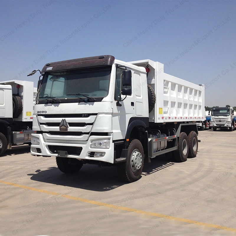 Excellent Condition Fairly Used Sinotruck HOWO Dump Truck 6X4 Tipper Truck 371HP for African Market