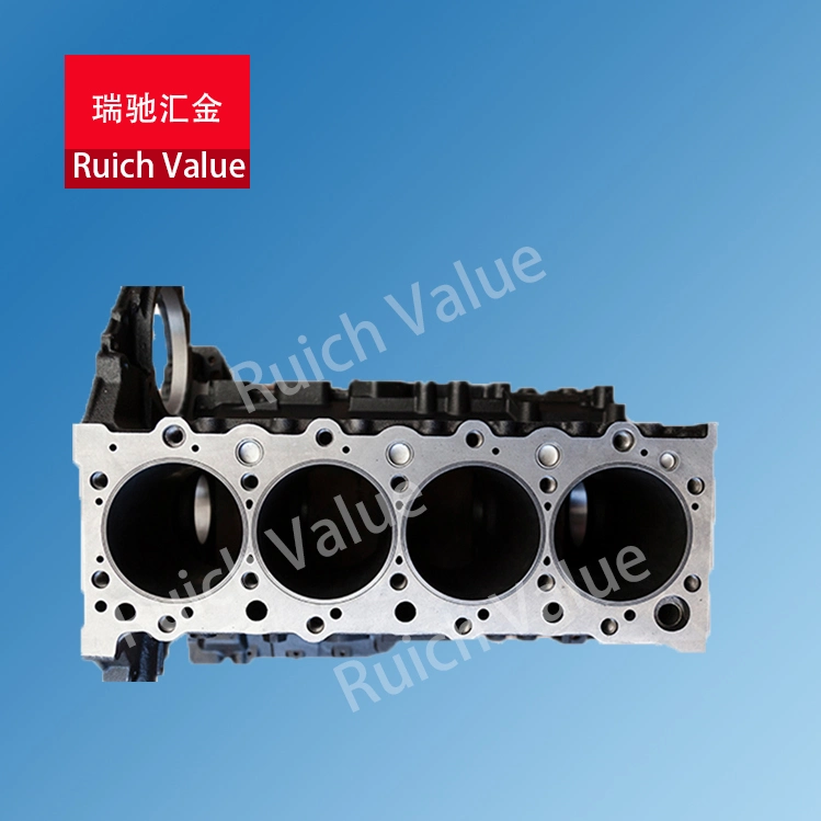 Genuine Engine Spare Parts Cylinder Head Isuzu 4HK1 Cylinder Block