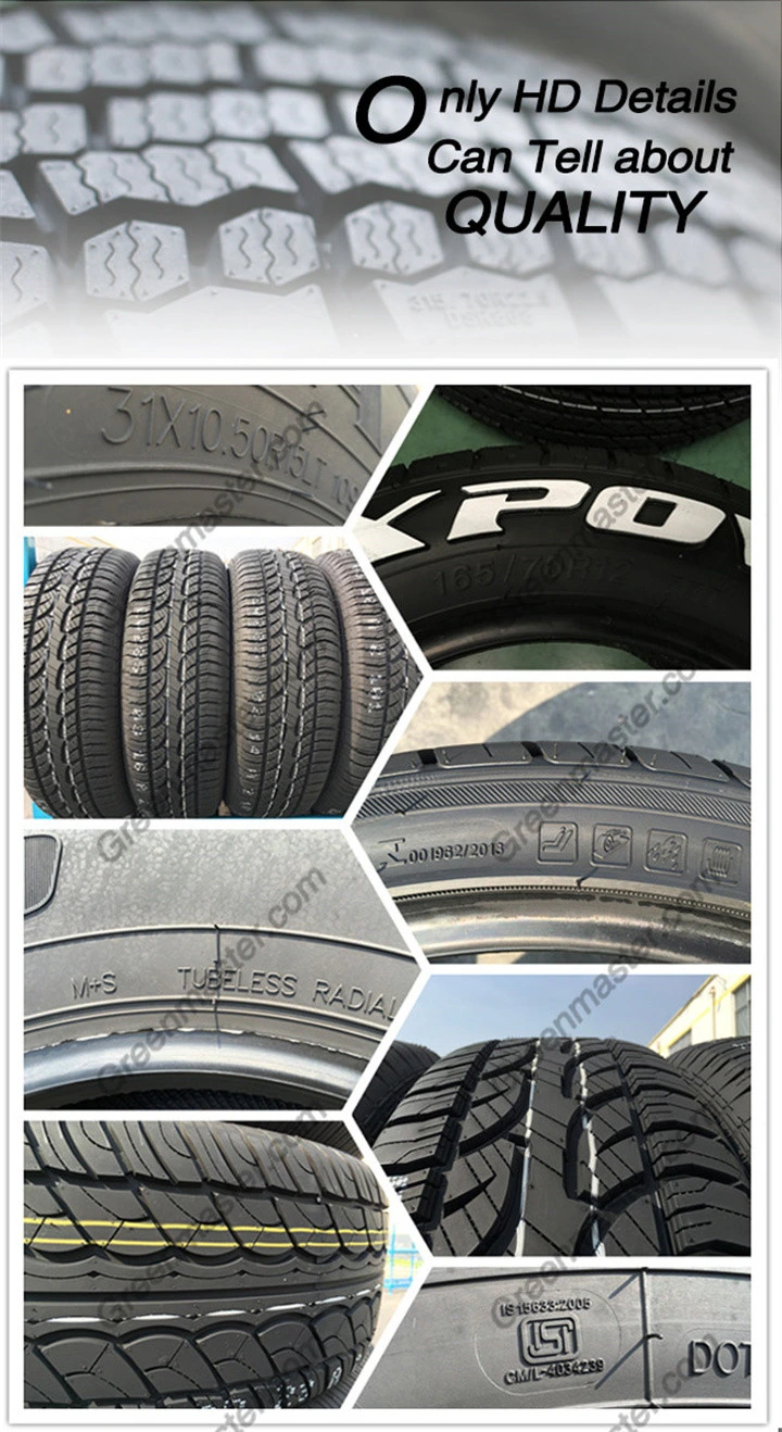 175/70r13 Car Tyre Used Car Tire Lt225/75r16 255/55zr19 265/65r17 Passenger Car Tyre