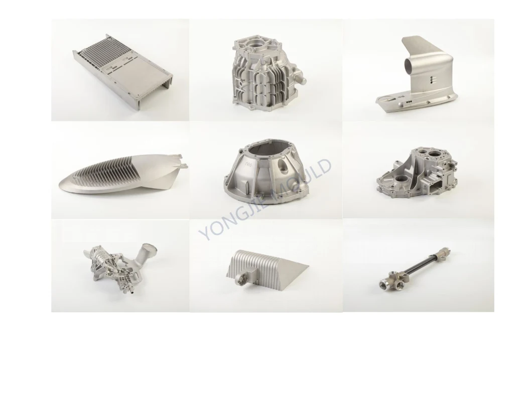 ADC12 A380 A356 Aluminum Alloy Die Castings with Powder Coating
