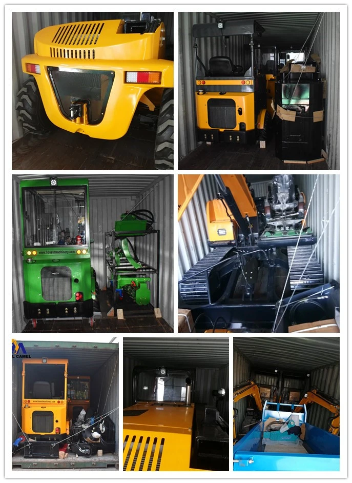 Pallet Loading Machine M910 Small Telescopic Forklift Loader with Side Shift