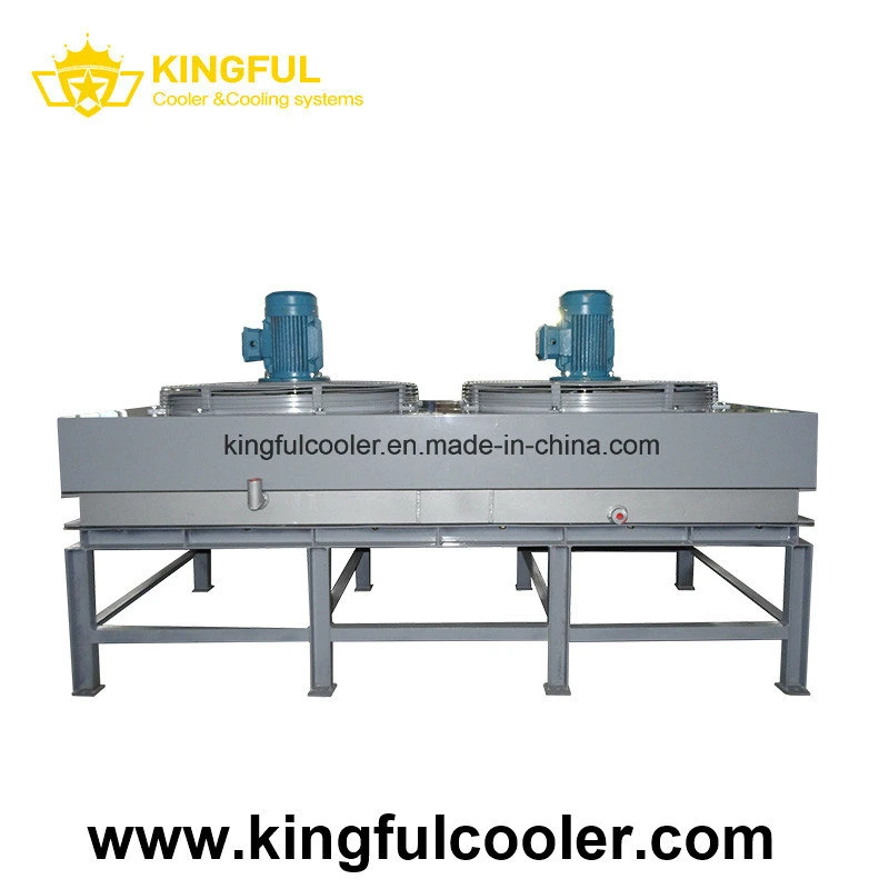 Aluminum Plate and Bar Water Oil Cooler for Railway Construction Machinery