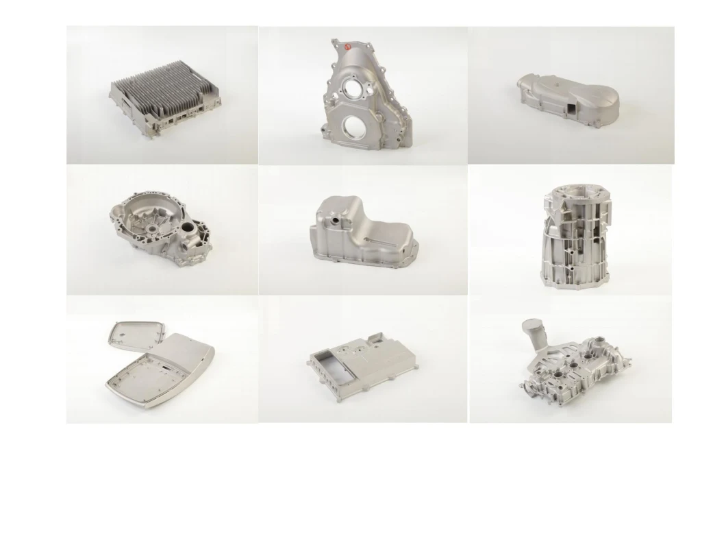 ADC12 A380 A356 Aluminum Alloy Die Castings with Powder Coating