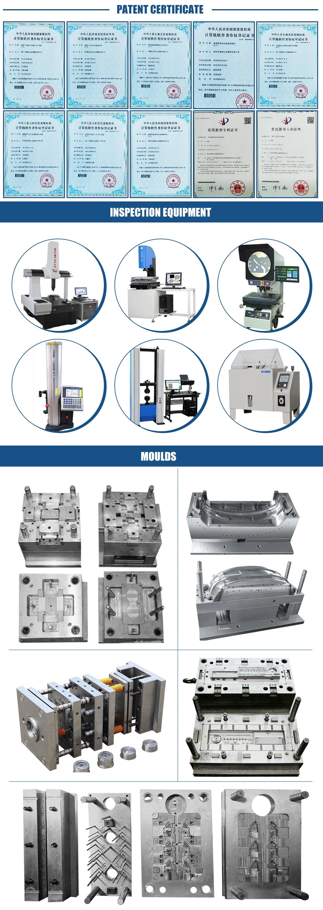 Factory Customized Die Casting Mould for Auto Lighting Parts/Electronic Products Parts/Appliances Parts/Medical Part /Daily Use Products/Machinery Parts/Molds