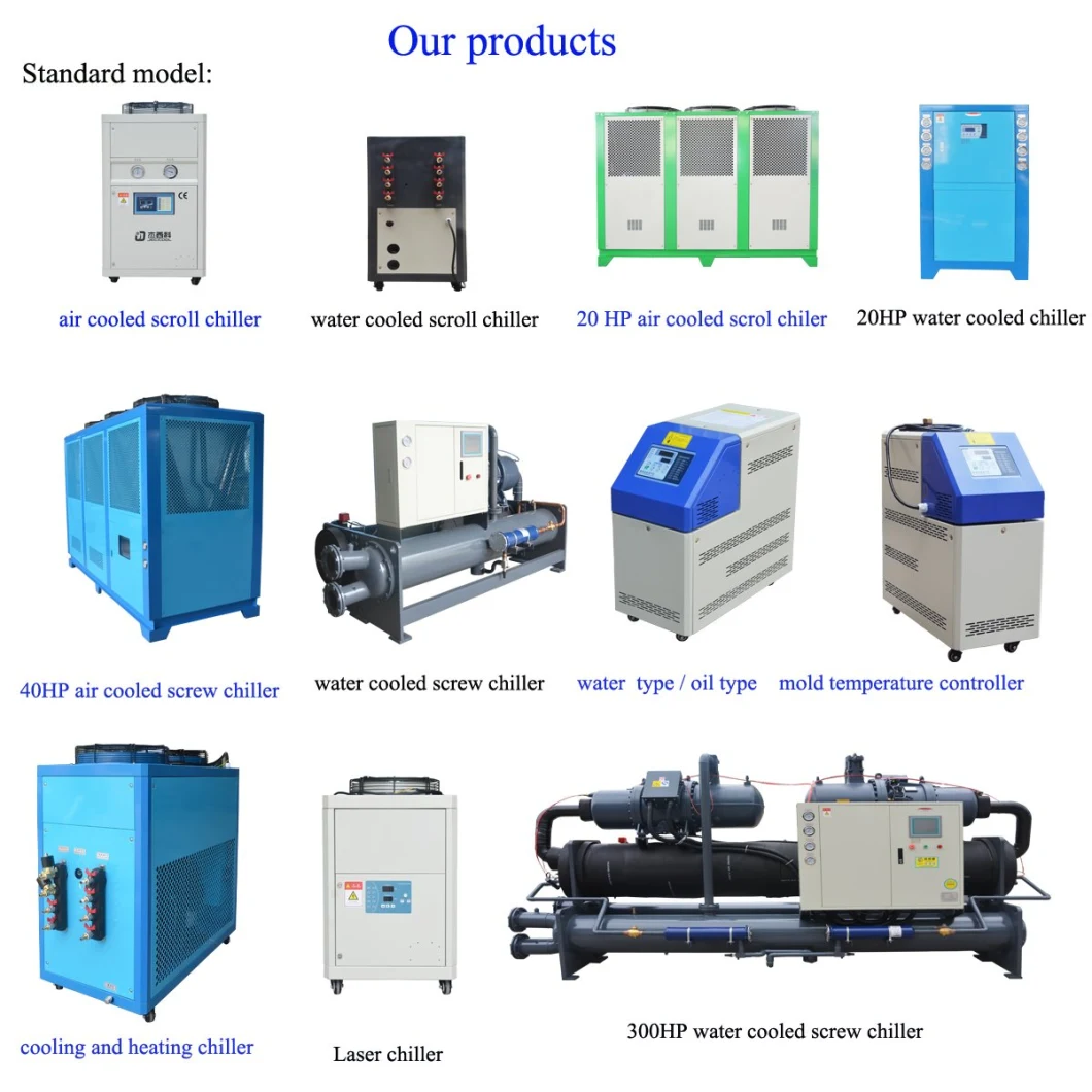 89.6kw Wind - Cooled Shell Tube Type Water Chiller