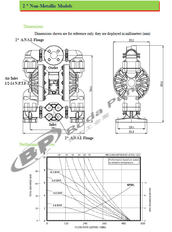 Diaphragm Pump Air Intake Value