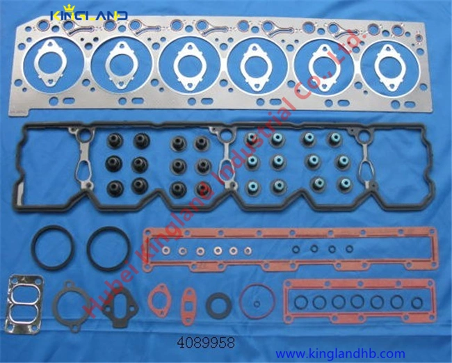 Auto Parts Diesel Engine Isc Cylinder Head Upper Gasket Set Kit 4089958