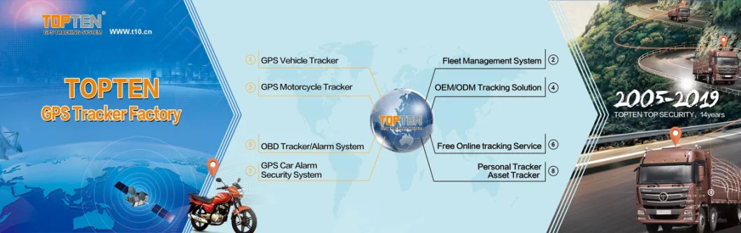 Lt02 Motorcycle/ Vehicle GPS Tracker Type Satellite Based Vehicle Tracking System (LT02-L)