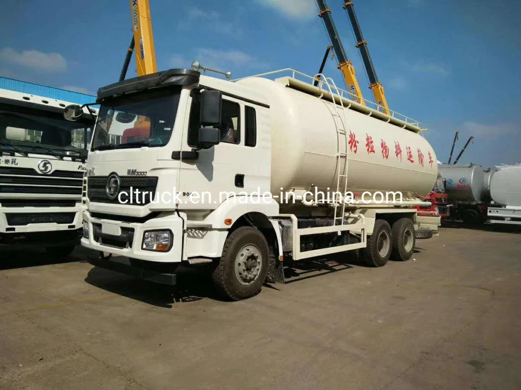 Shacman 20000liters 10tons Heavy Duty 6X4 Dry Bulk Cement Truck with Air Compressor
