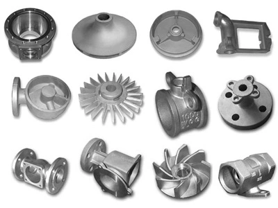 Customized Aluminum Investment Casting Iron Casting Gravity Castings