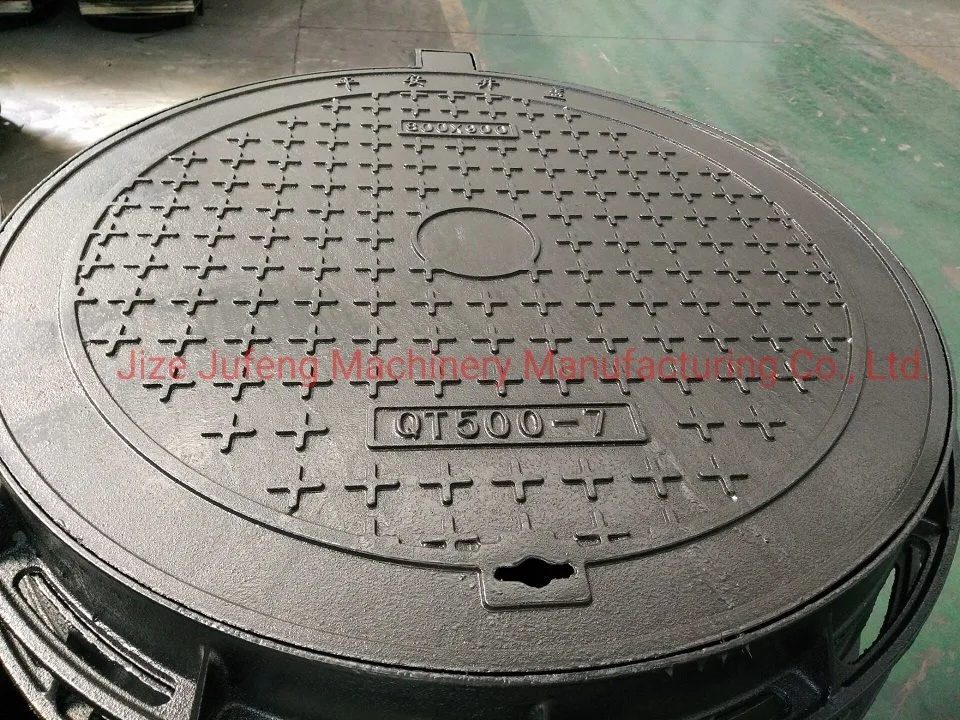 Moulding Line Casting Ductile Iron Manhole Cover and Frame BS En124