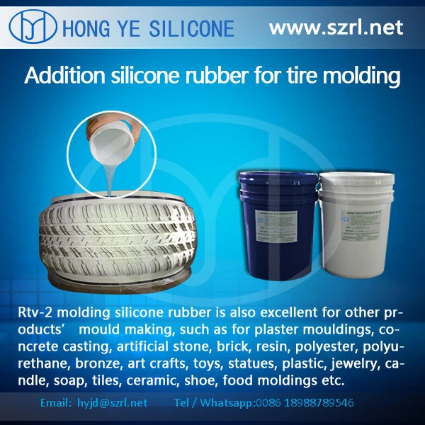 Tyre RTV Silicone for Car Tyre Molds Manufacturers