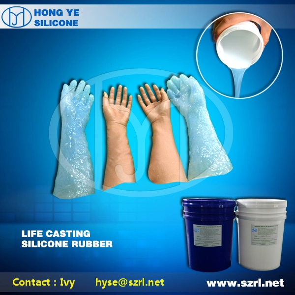 Platinum Cure Liquid Silicone Rubber for Various Molds Making