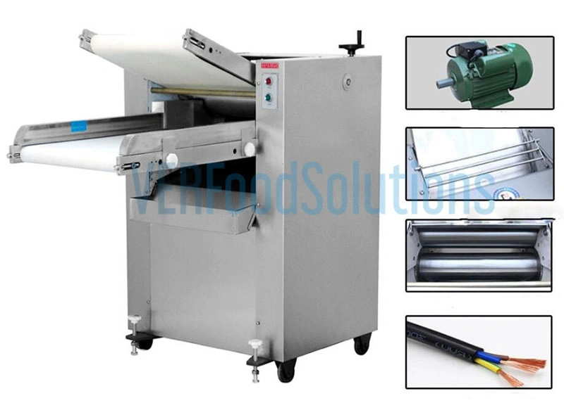 Commercial Automatic Dough Kneader Pressing Rolling Machine for Grain Products