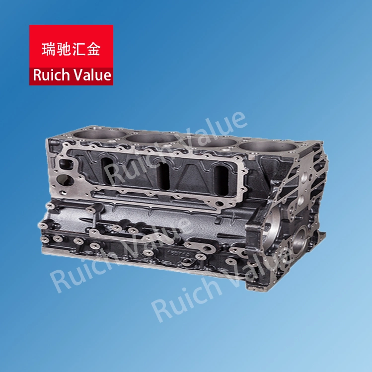 Genuine Engine Spare Parts Cylinder Head Isuzu 4HK1 Cylinder Block