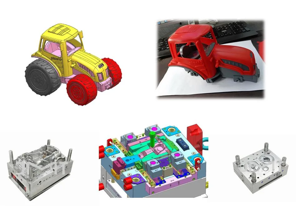 Customize Children Toy Molds Plastic Auto Cover Parts Injection Molding