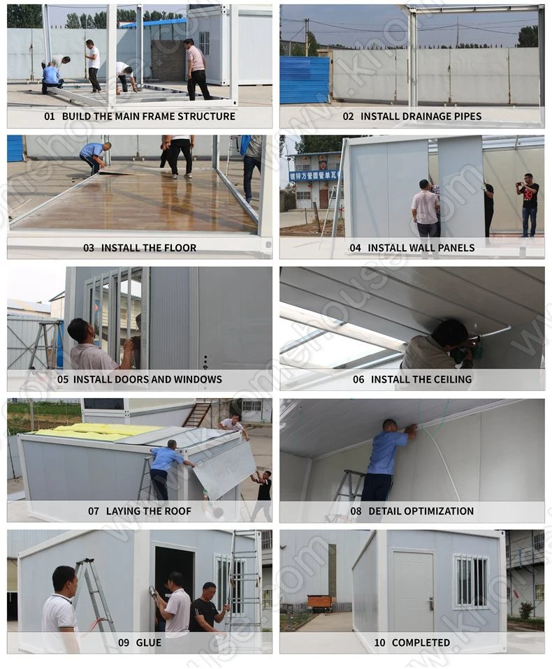 Prefabricated Temporary Man Camps Oil Field Housing Workforce Housing