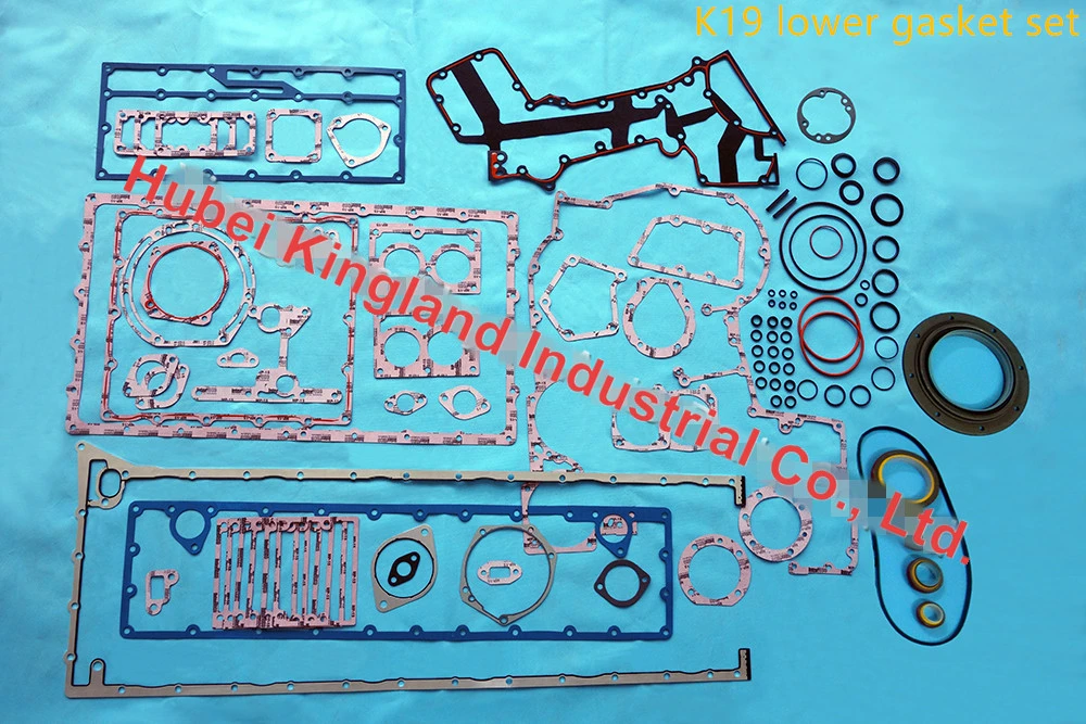Auto Parts Diesel Engine K19 Kta19 Lower Gakset Set Cylinder Block Gasket Set 3801007