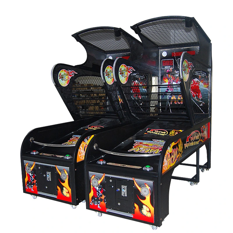 Coin Operated Electronic Street Basketball Machine Arcade Basketball Game Machine