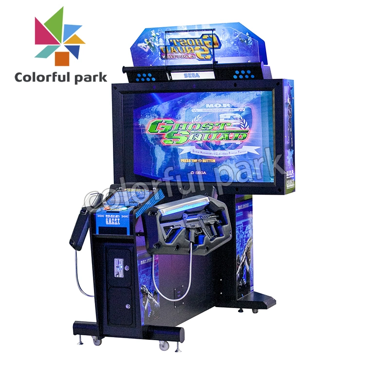 Colorful Park Shooting Arcade Game Machine Gun Shooting Game Machine Arcade Game Machine