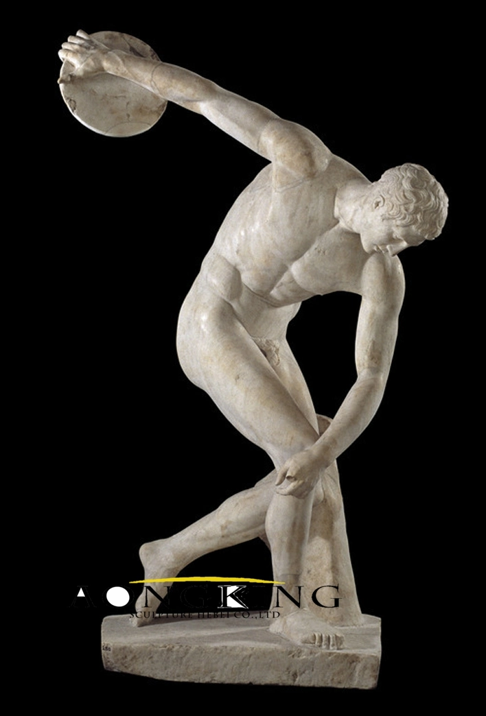 Famous Marble Throwing The Discus Sculpture
