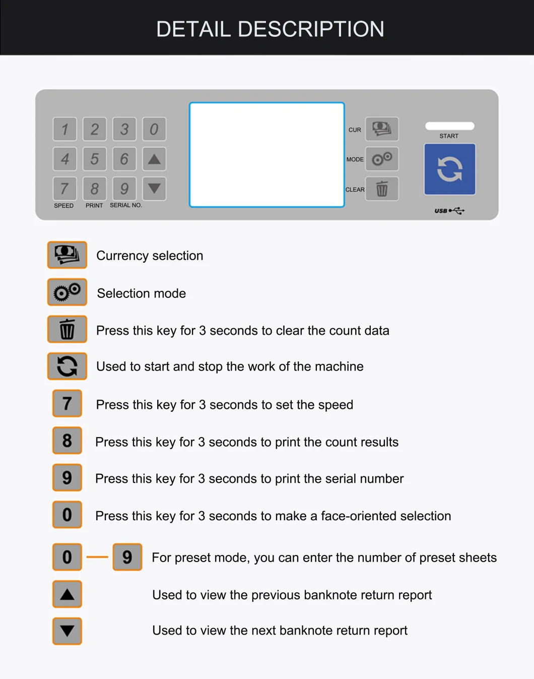 Best Price Custom Bill Counting Machine Cash Counter Portable Money Counter Front Loading Mix Value Counter