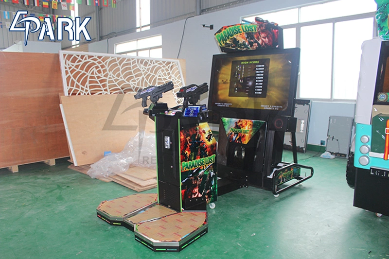 55 Inch Arcade Gun Shooting Game Machine Shooting Video Arcade Game Machine for Amusement Park