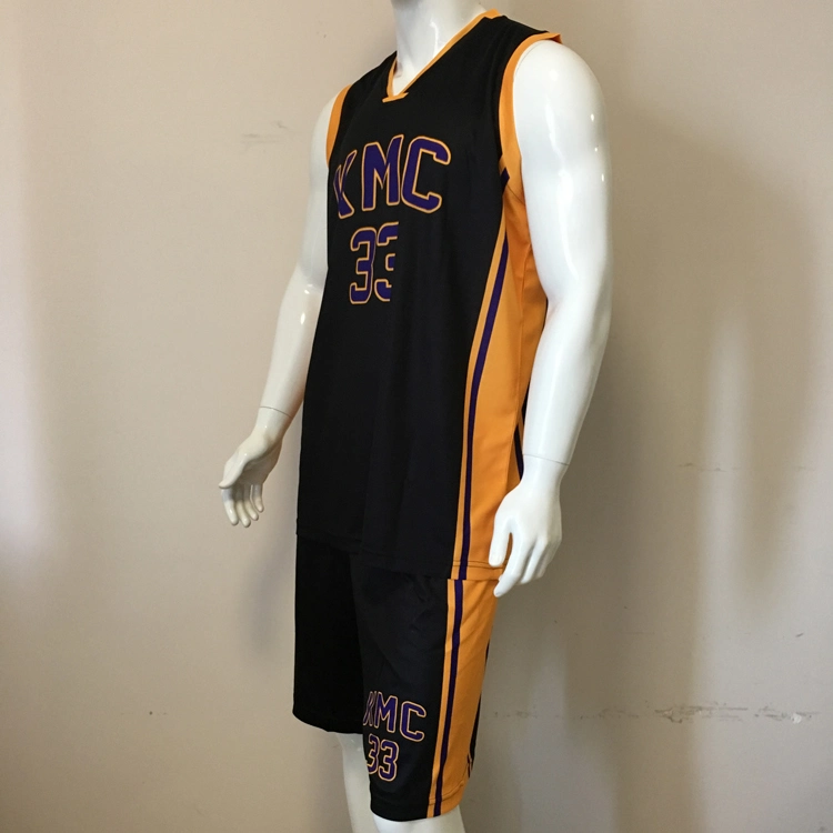 Custom Sublimation School Team Basketball Uniform Home and Away Basketball Uniform