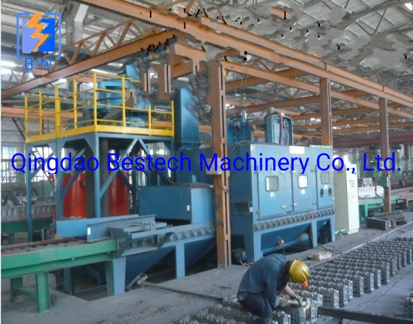 Q69 Steel Plate Shot Blasting Machine, Roller Pass Through Shot Blasting Machine Price