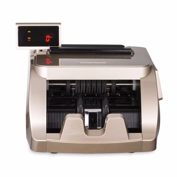 R690 Note Counter Mix Bank Note Value Currency Counting Machine Money Cash Counter Banknote Counter