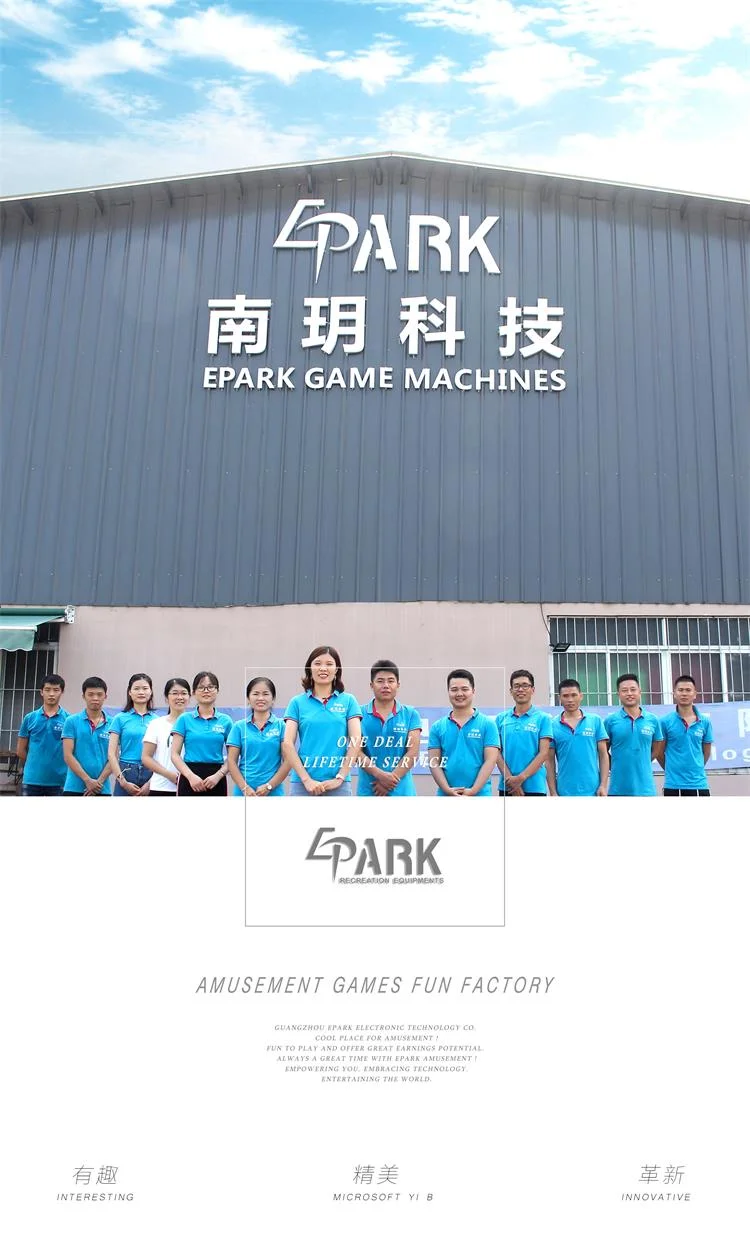Epark Amusement Park Kids Hit Screen Video Arcade Machine Redemption Ticket Machine for Sale